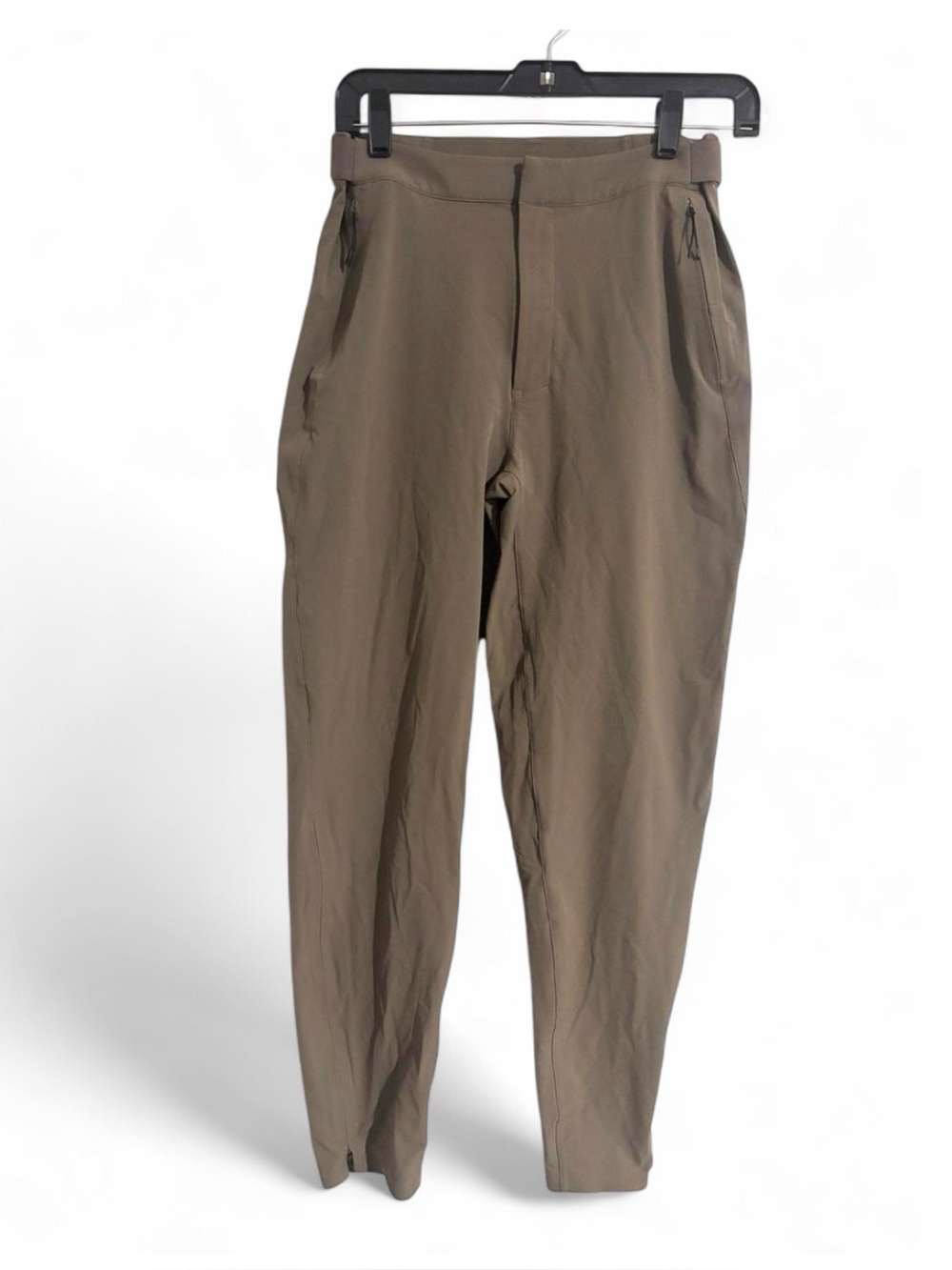 🍋Lululemon Lab Esker Trousers Size 6 or Small stretchy taupe pants with Pockets